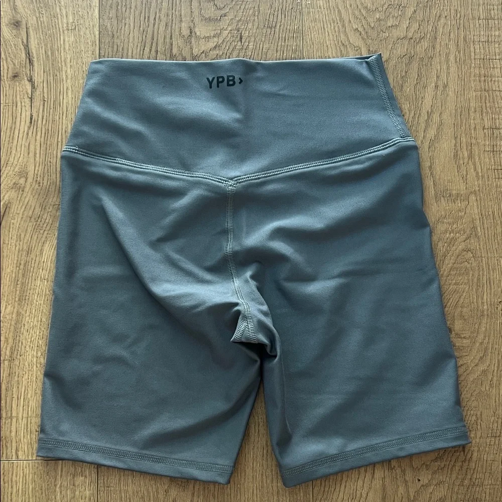 NWOT YPB Women's High-Rise Bike Shorts in Gray Size S